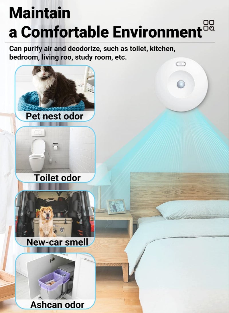 مزيل رائحة فضلات القطط - إزالة الروائح بنسبة 99%، يزيل روائح القطط في صندوق الفضلات والحيوانات الأليفة والحمام والقمامة - خالٍ من الغبار، ومزيل لرائحة بول القطط وتنقية الهواء لصناديق الفضلات الطازجة - Image 3